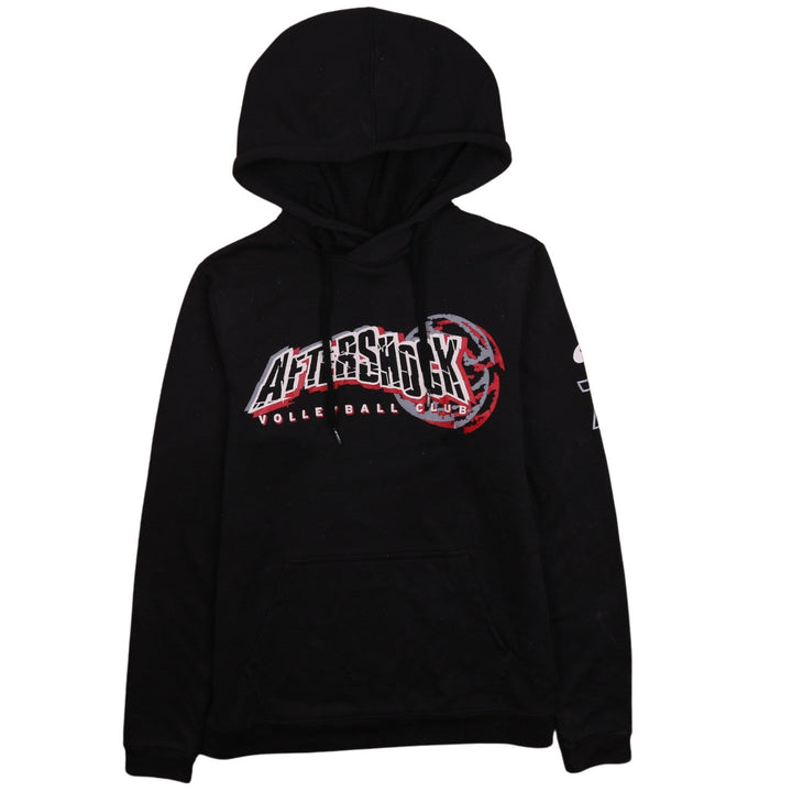 Asics Mens Black XS Pullover Hoodie Volleyball Club Graphic