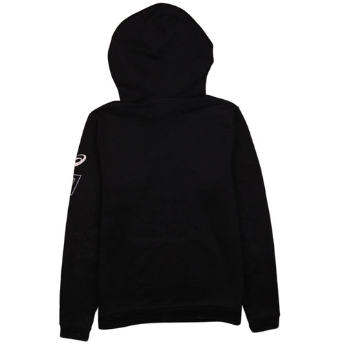 Asics Mens Black XS Pullover Hoodie Volleyball Club Graphic