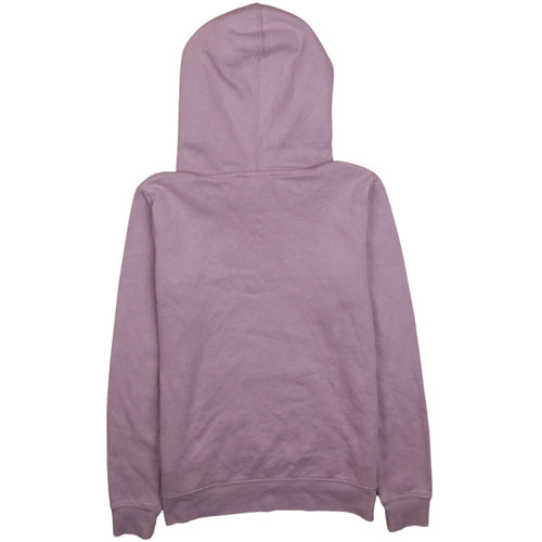 Reebok Womens Purple XS Pullover Hoodie Sweatshirt Cotton Blend