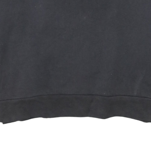 Calvin Klein Jeans Men's Black Logo Sweatshirt M Pullover Crew Neck