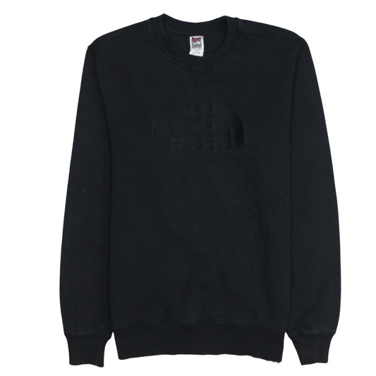 The North Face Men Black Crew Neck Pullover Sweatshirt M
