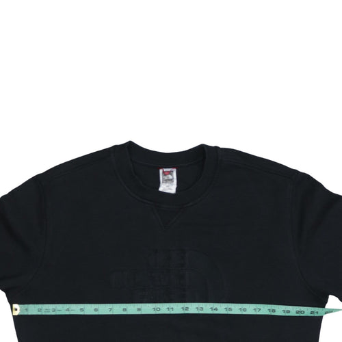 The North Face Men Black Crew Neck Pullover Sweatshirt M