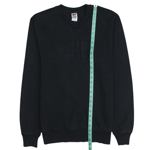 The North Face Men Black Crew Neck Pullover Sweatshirt M