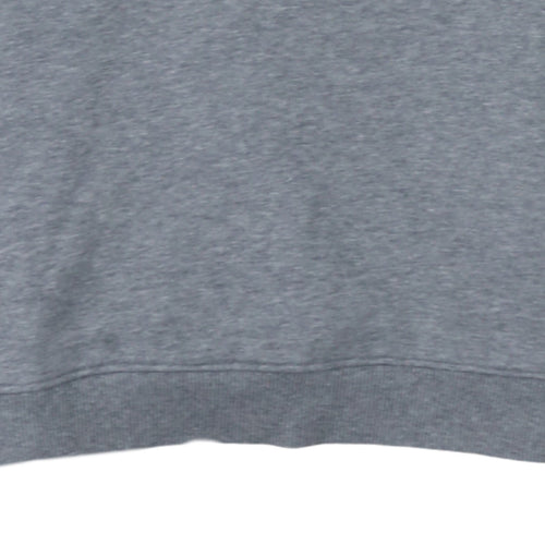 Tommy Hilfiger Boys Grey Pullover Hoodie Size 164 Logo Graphic Sweatshirt