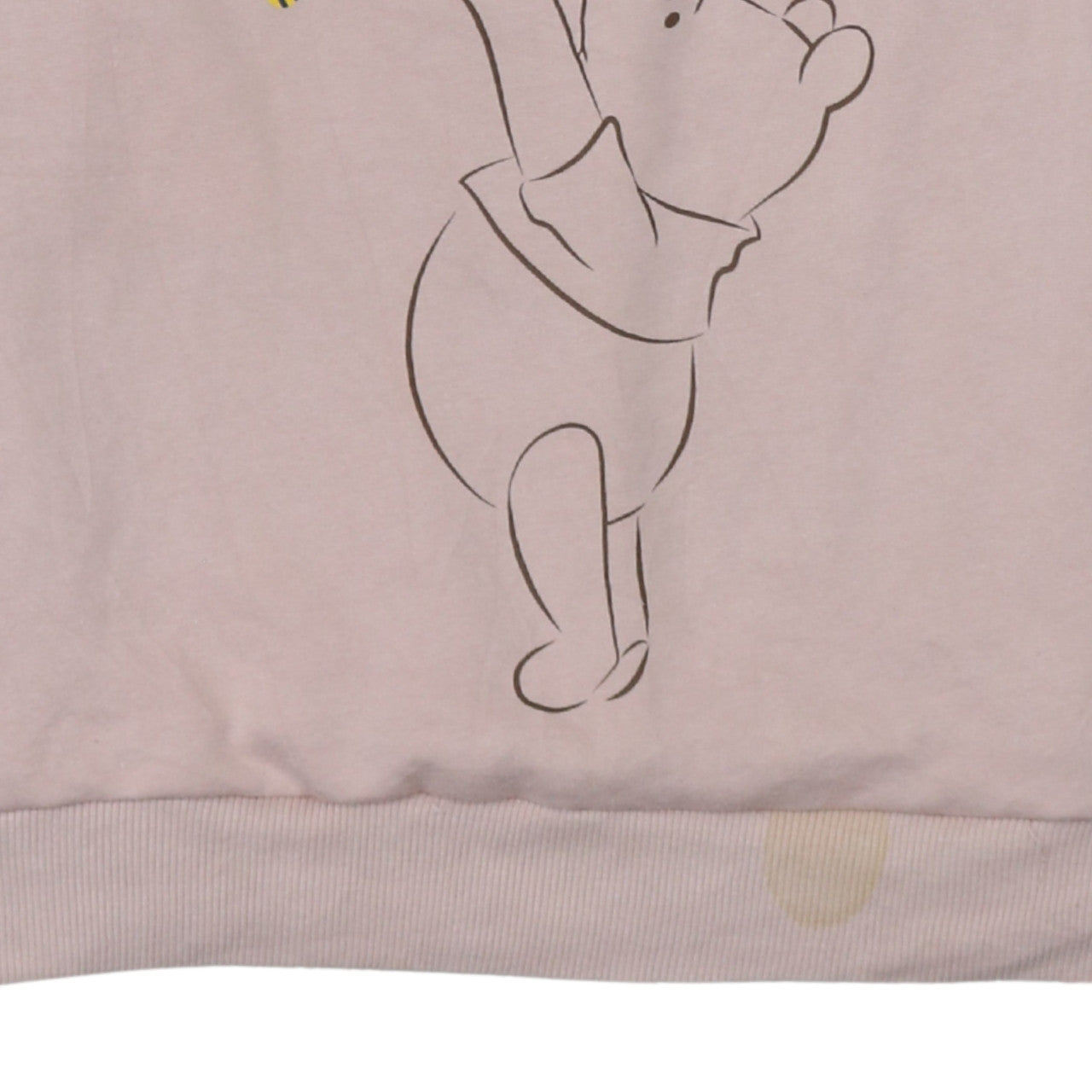 Primark Disney Women Pink Winnie the Pooh Pullover Sweatshirt Size M 12/14