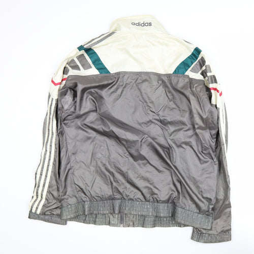 Adidas Men’s Multicoloured 90s Windbreaker Jacket Size 42 Regular