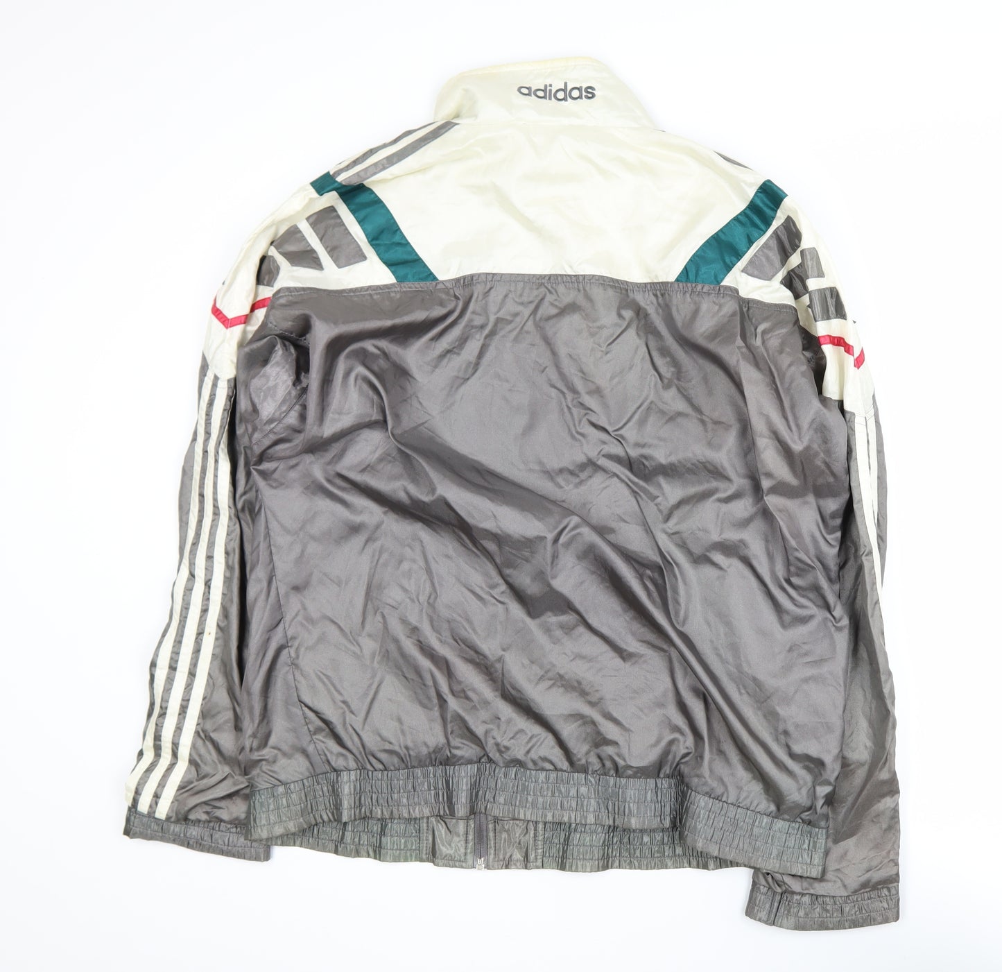 Adidas Men’s Multicoloured 90s Windbreaker Jacket Size 42 Regular