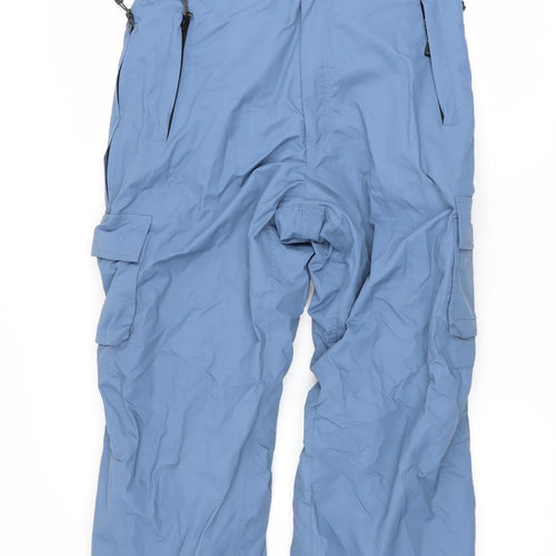 Trespass Men's Blue Waterproof Cargo Trousers Size S