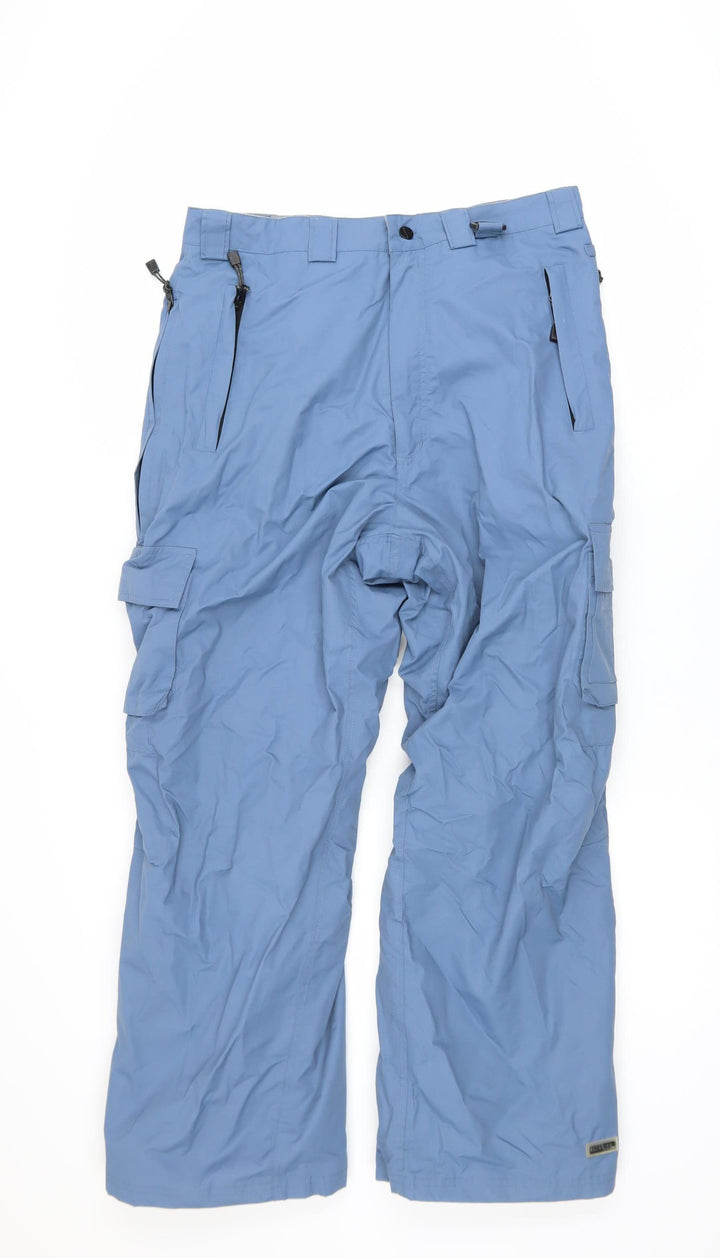 Trespass Men's Blue Waterproof Cargo Trousers Size S