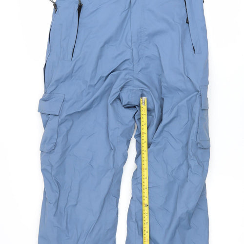 Trespass Men's Blue Waterproof Cargo Trousers Size S