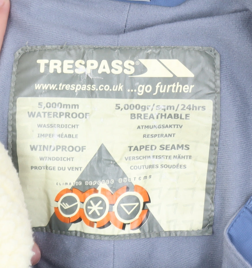 Trespass Men's Blue Waterproof Cargo Trousers Size S