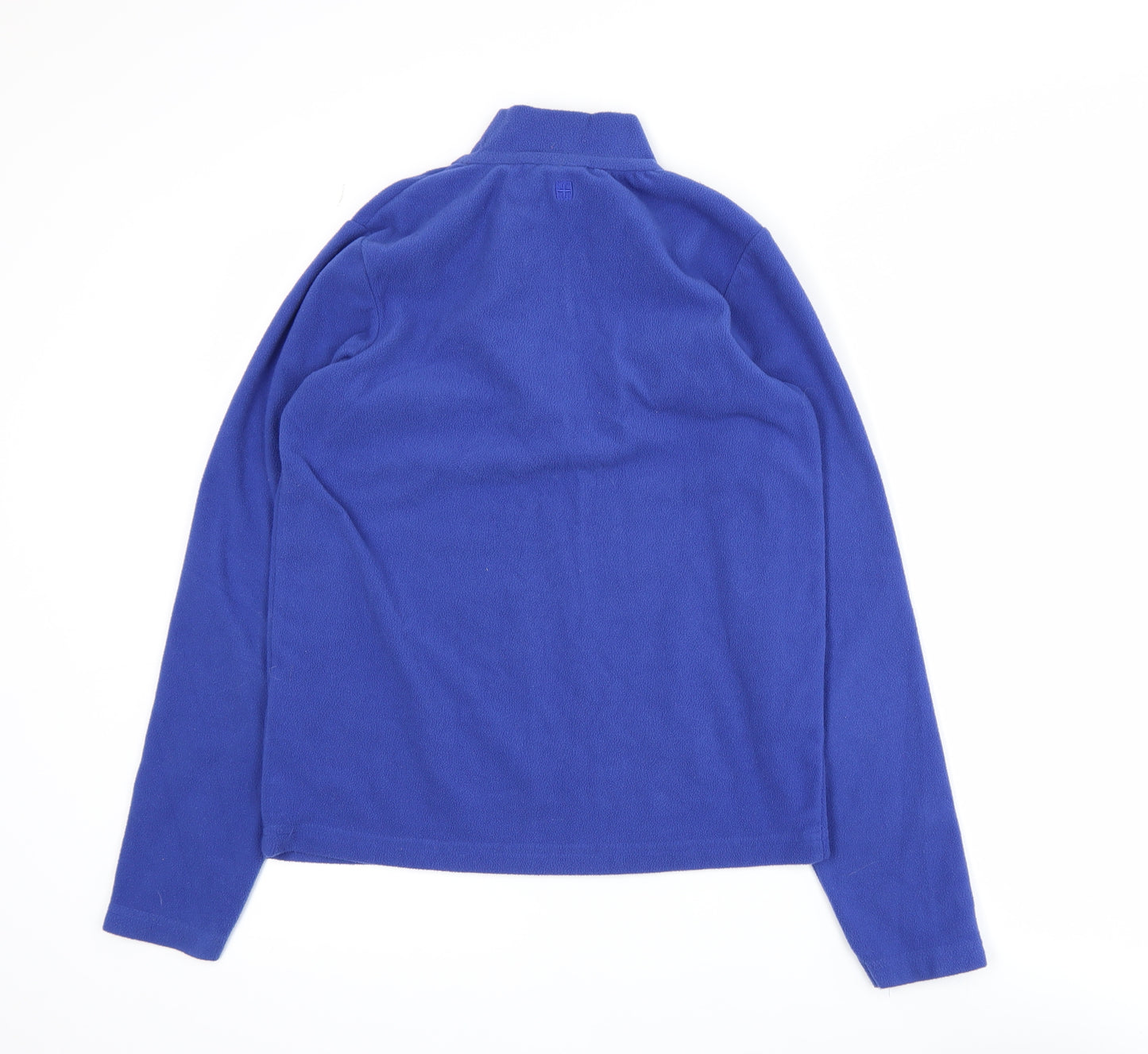 Mountain Warehouse Girls Blue Fleece 1/4 Zip Activewear Jacket 11 Years