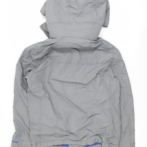Abercrombie Mens Grey S Hooded Full Zip Basic Jacket