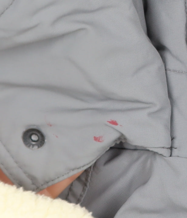 Abercrombie Mens Grey S Hooded Full Zip Basic Jacket
