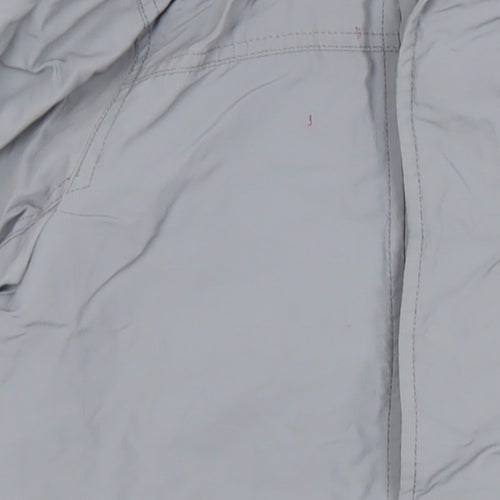 Abercrombie Mens Grey S Hooded Full Zip Basic Jacket
