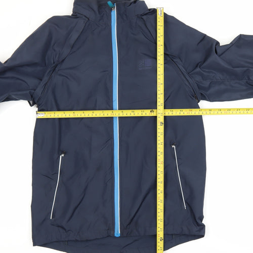 Karrimor Men's Blue M Windbreaker Lightweight Running Jacket