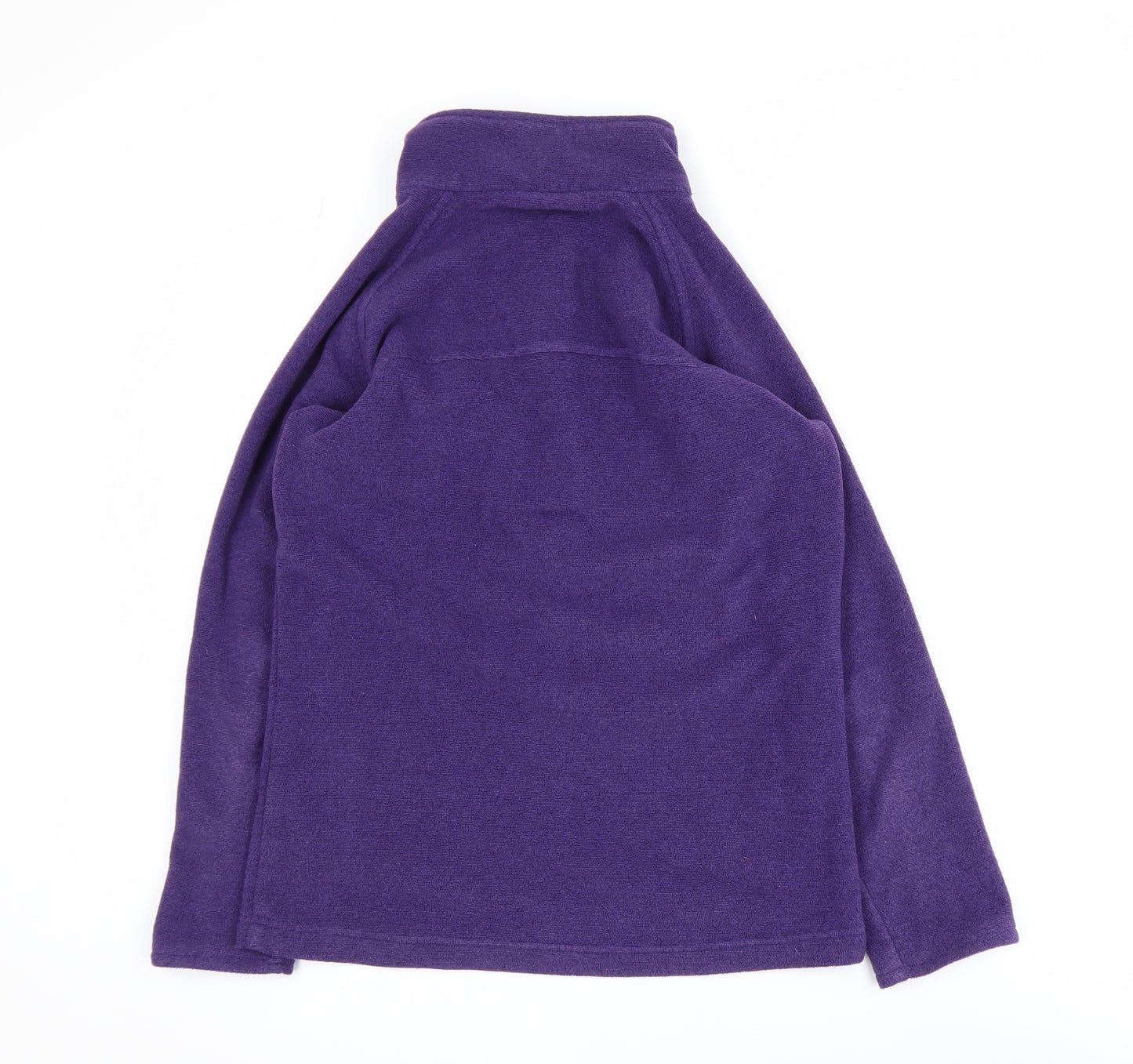 North Ridge Womens Purple Fleece 1/2 Zip Active Jacket UK 12