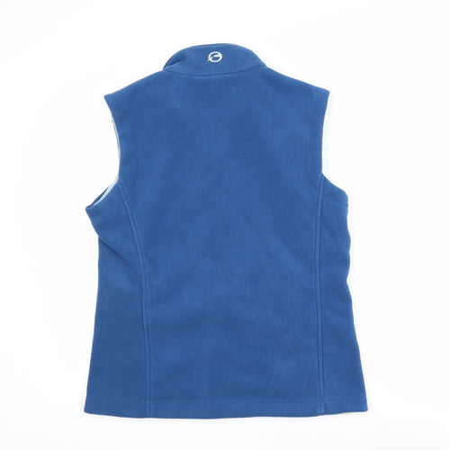 Sprayway Women's Blue Fleece Waistcoat Gilet UK 12 Outdoor Zip Vest