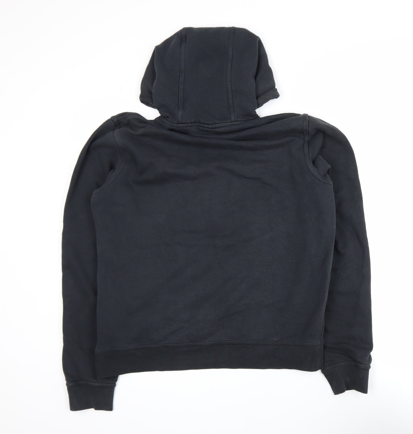 Nike Men's Black Pullover Hoodie M Fleece Logo Sportswear