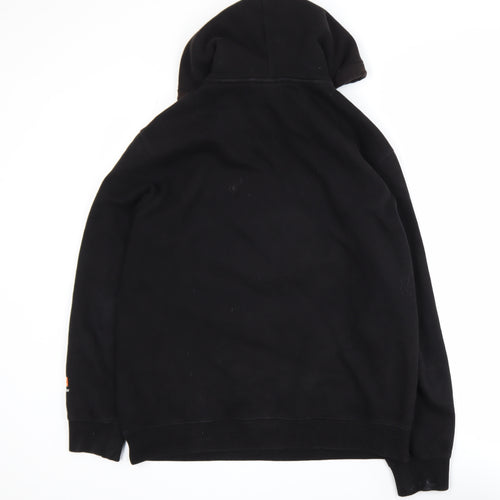 H&M Men’s Black Grand Lake Graphic Pullover Hoodie Size M
