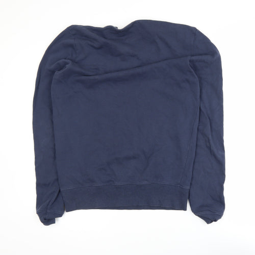 River Island Men's Blue Amsterdam Graphic Sweatshirt Size S