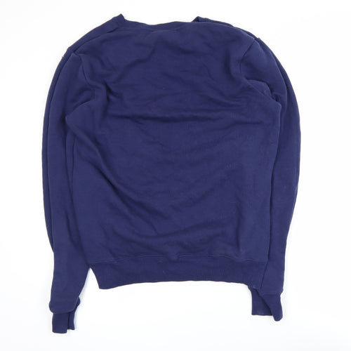 Mass Effect Men's Blue Graphic Pullover Sweatshirt Size M