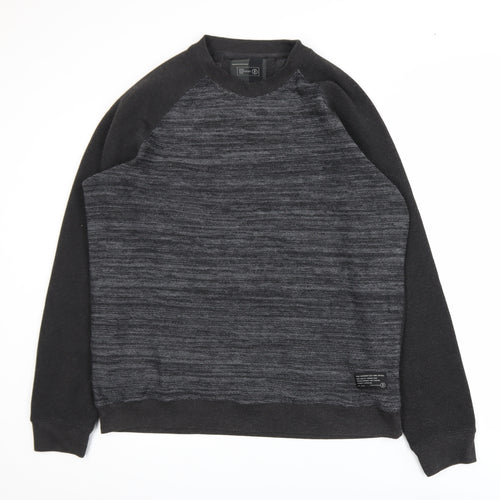 Dissident Men's Grey XL Pullover Sweatshirt Long Sleeve Crew Neck