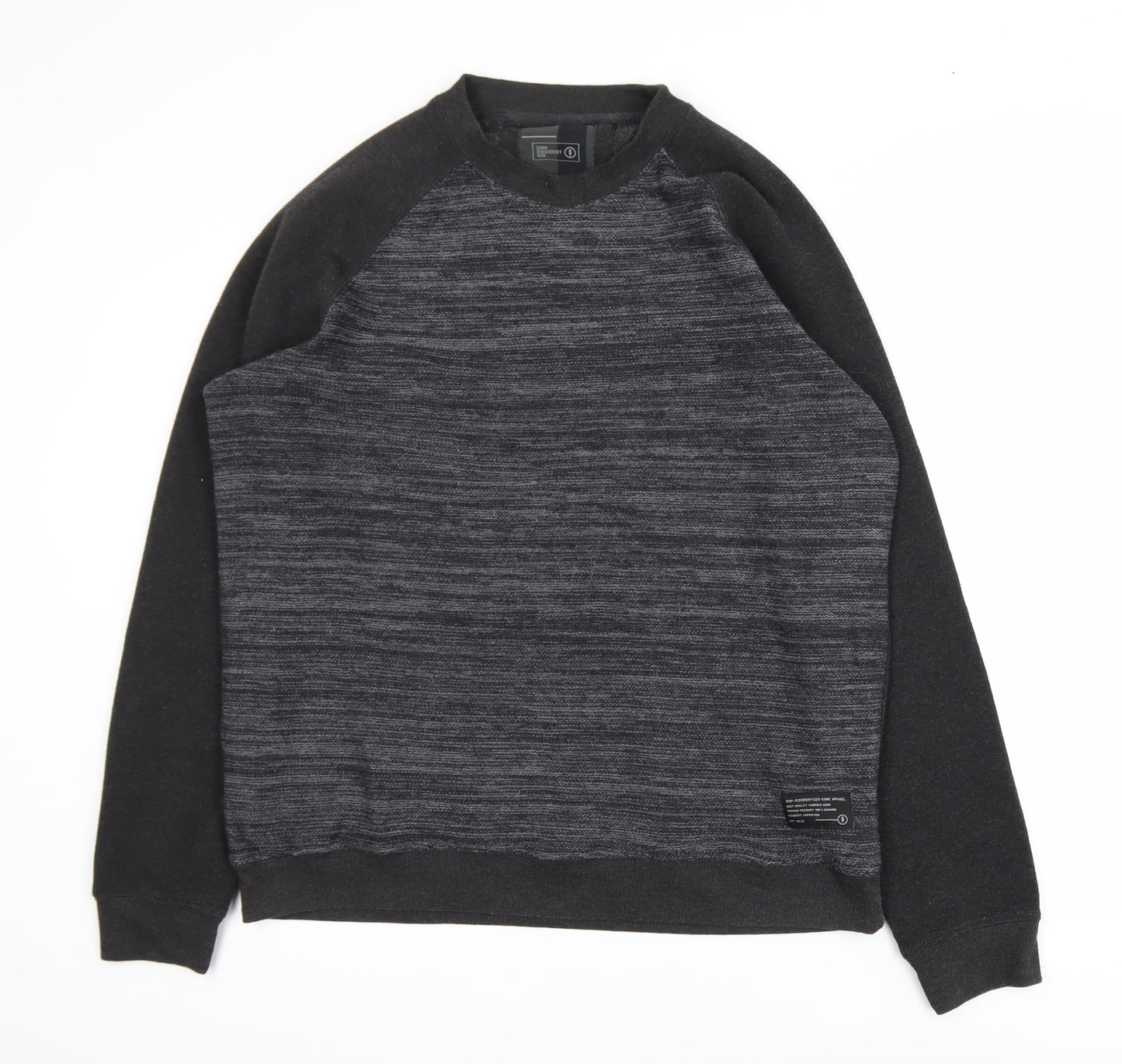 Dissident Men's Grey XL Pullover Sweatshirt Long Sleeve Crew Neck