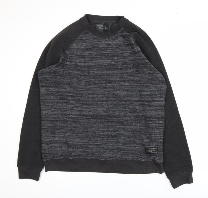 Dissident Men's Grey XL Pullover Sweatshirt Long Sleeve Crew Neck