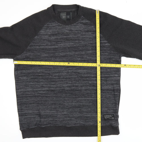 Dissident Men's Grey XL Pullover Sweatshirt Long Sleeve Crew Neck