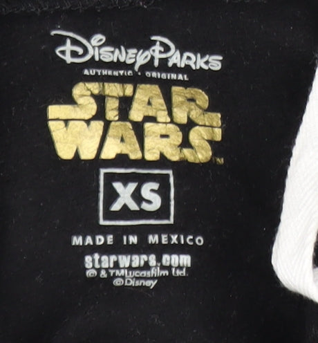 Disney Star Wars Women's Black XS Hooded Track Jacket