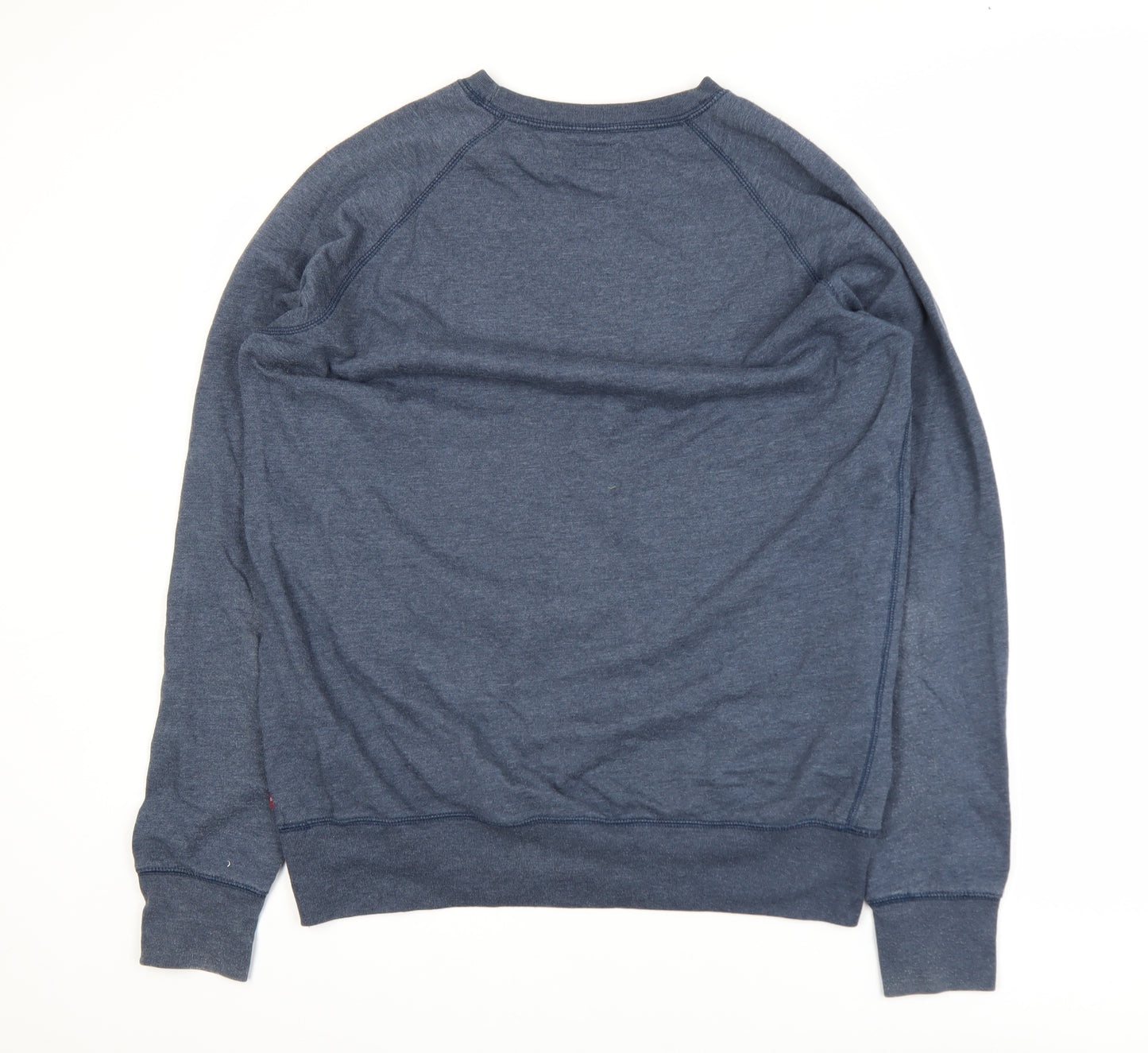 Levi's Men's Blue Crew Neck Pullover Sweatshirt Size L
