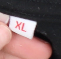 Fulham FC Men's Grey Colour Block Sweatshirt XL Crew Neck Pullover