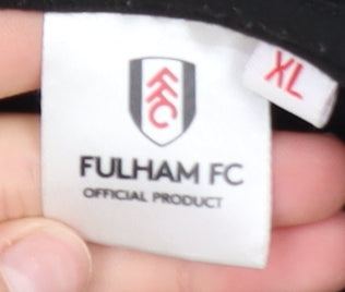 Fulham FC Men's Grey Colour Block Sweatshirt XL Crew Neck Pullover