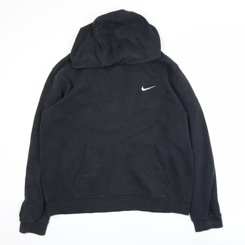 Nike Men's Black XL Pullover Fleece Hoodie with Logo