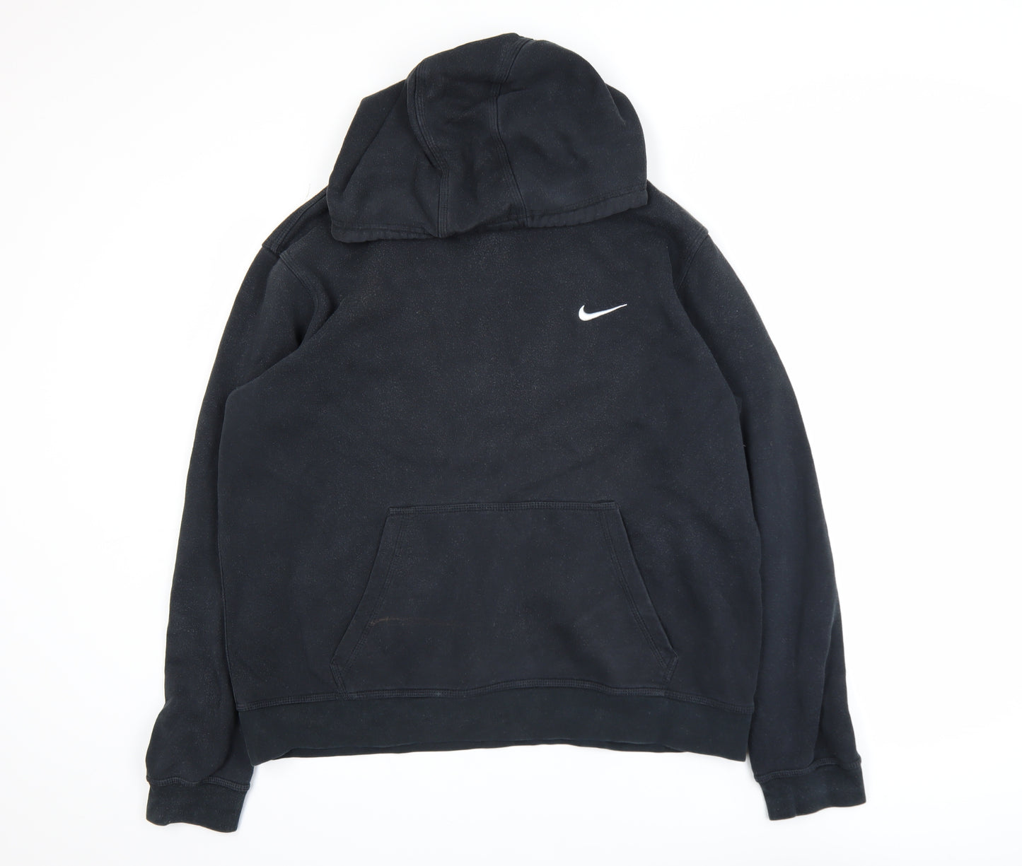 Nike Men's Black XL Pullover Fleece Hoodie with Logo