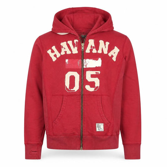 Religion Women’s Red Havana 05 Full Zip Hooded Track Jacket L