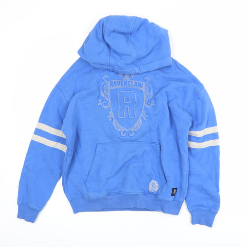 Marks and Spencer Boys Blue Ravenclaw Hoodie Harry Potter 11-12 Years Pullover