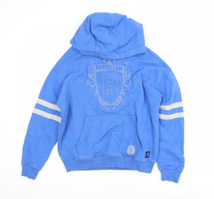 Marks and Spencer Boys Blue Ravenclaw Hoodie Harry Potter 11-12 Years Pullover