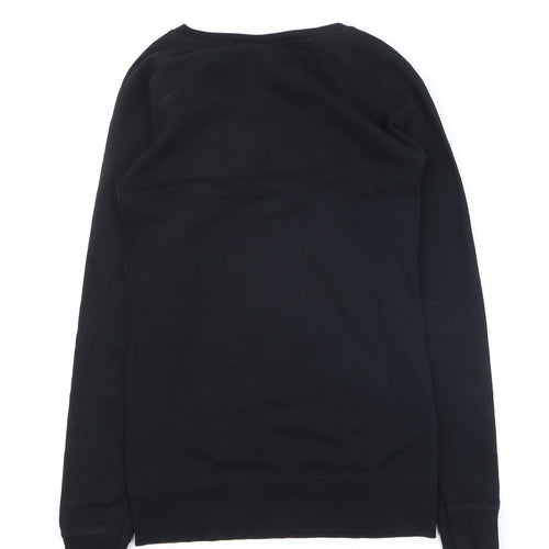 Looney Tunes Women's Black Cotton Rhinestone Sylvester Jumper Size 6