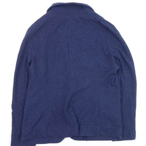 New Look Women's Blue Size 14 Blazer Jacket