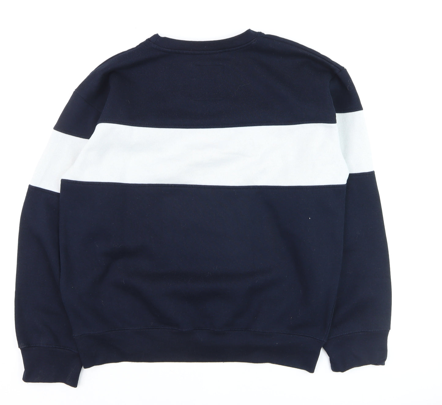 New York Popular Men’s Blue Crew Neck Pullover Jumper Size L