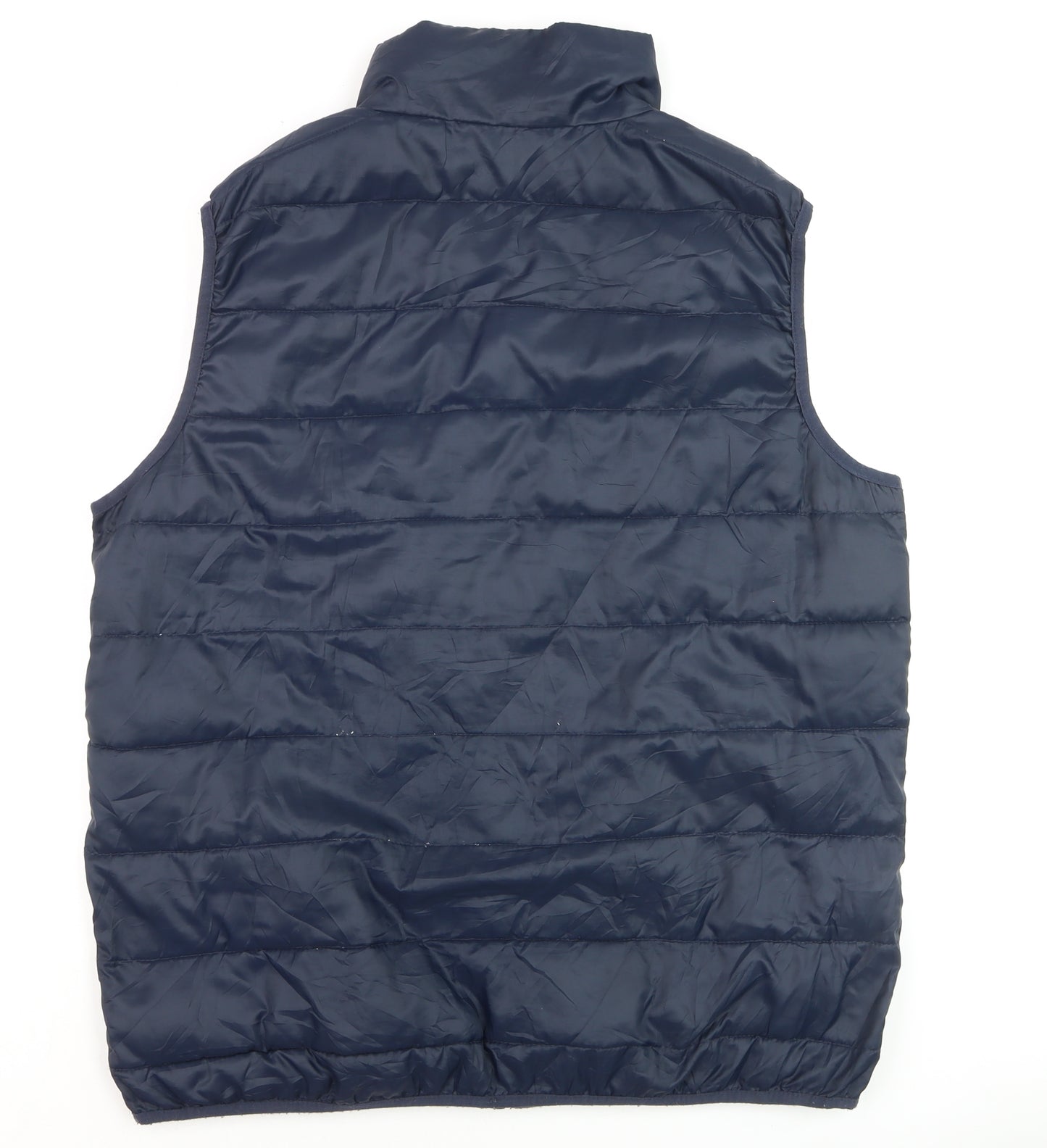 Freedom Trail Men's Navy Padded Waistcoat Gilet Size L Polyester