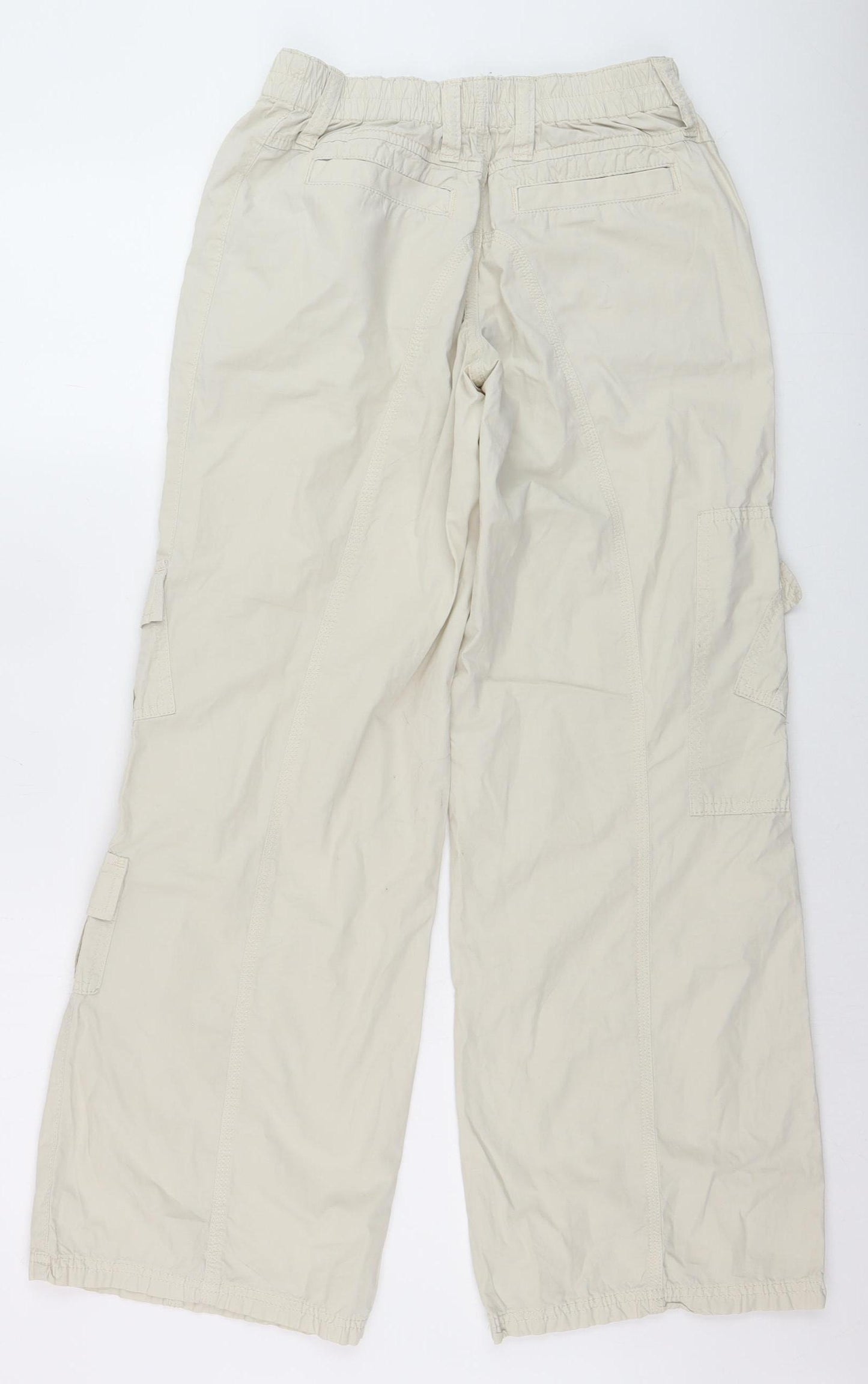 BDG Urban Outfitters Womens Beige Y2K Cargo Trousers XS