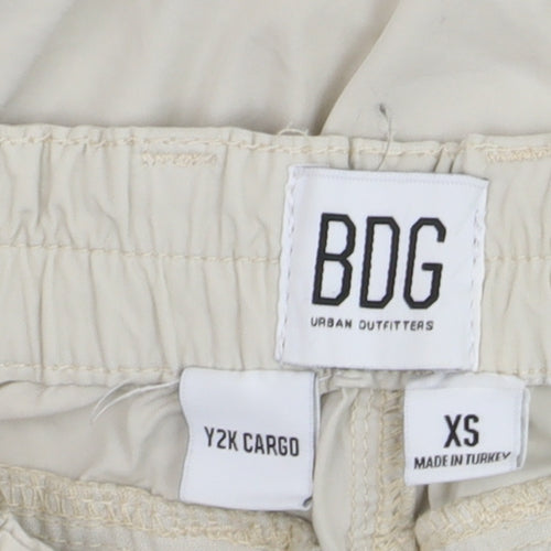 BDG Urban Outfitters Womens Beige Y2K Cargo Trousers XS