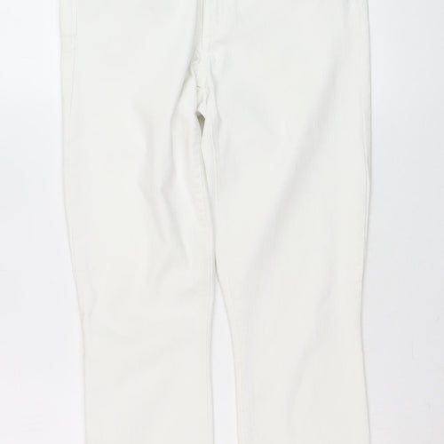 Gap Women's White True Skinny Ankle Jeans Size 10 Stretch Denim