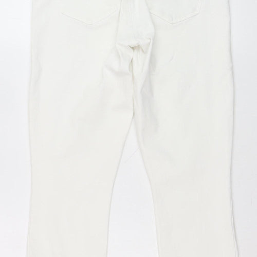 Gap Women's White True Skinny Ankle Jeans Size 10 Stretch Denim