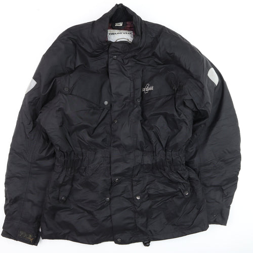 Thermo Wear Men's Black M Winter Parka Jacket Windproof Lined