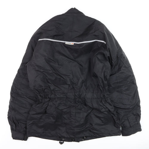 Thermo Wear Men's Black M Winter Parka Jacket Windproof Lined