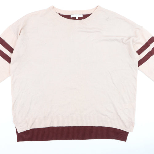 Next Women's Multicoloured XL Crew Neck Knit Pullover Jumper